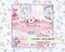 ScrapAndMe “Beauties” 12x12 Scrapbook Paper Pack | 5 Double-Sided Sheets | Baby Girl & Pastel Floral Designs